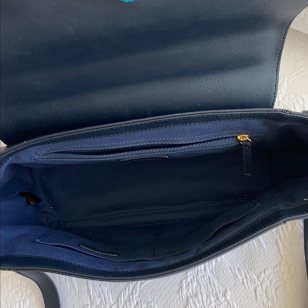 Brooks Brothers Navy Crossbody Bag - Picture 4 of 12